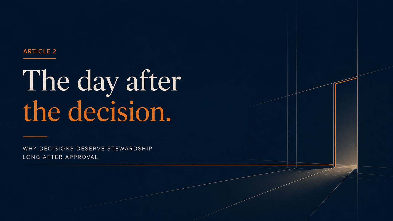 The day after the decision article banner